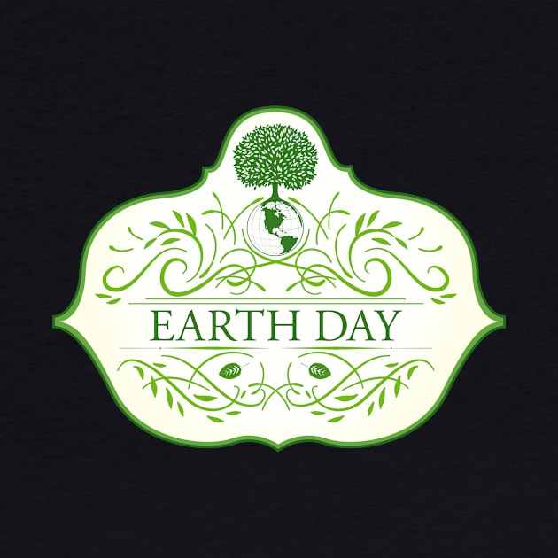 Earth Day Crest by SWON Design